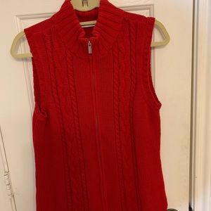 liz claiborne sweater vest